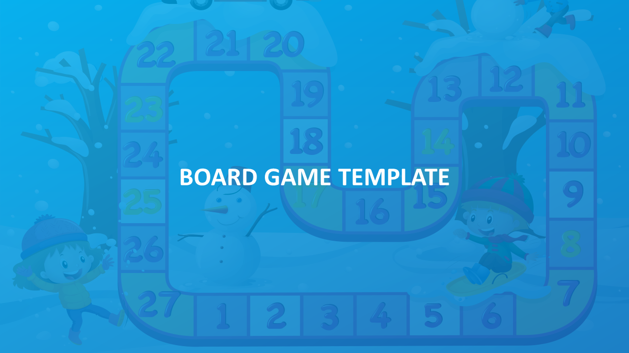 board game template